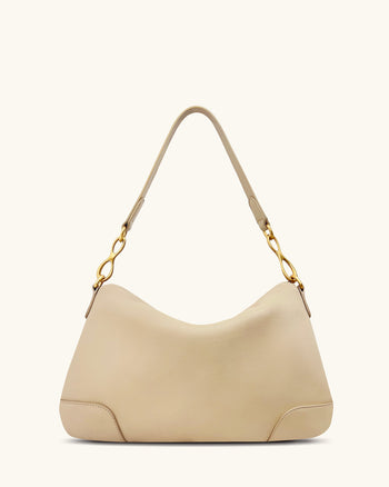 Jayla Borsa a Spalla con Ciondolo in Metallo - khaki