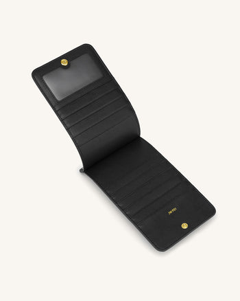 Quinn Phone Borsa- Nero Vegan Pelle