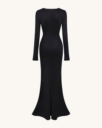 Ava Abito Bodycon Con Tagli - Nero