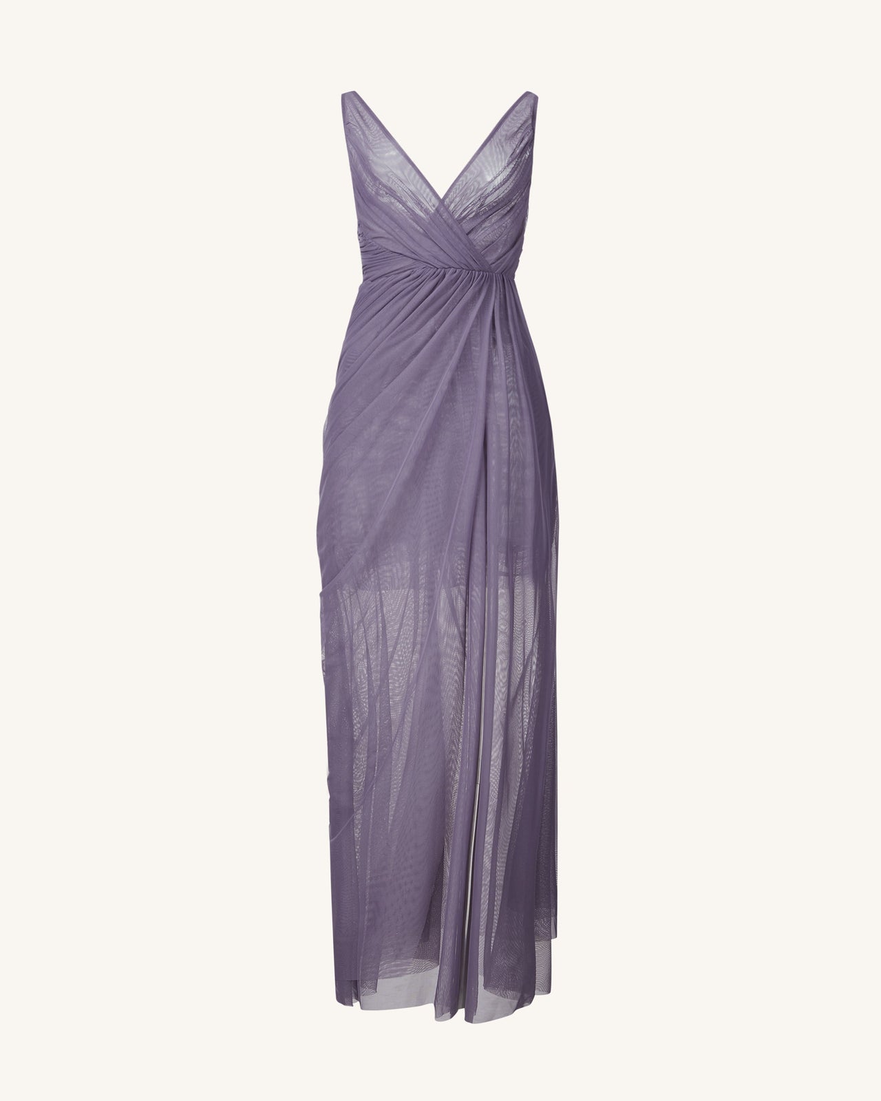 Luna Abito in Tulle Fluente - Lavanda