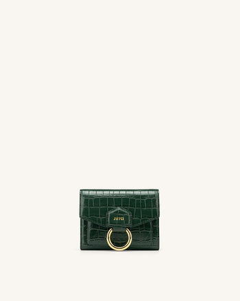 Stella Portafoglio- Dark Verde Cocco