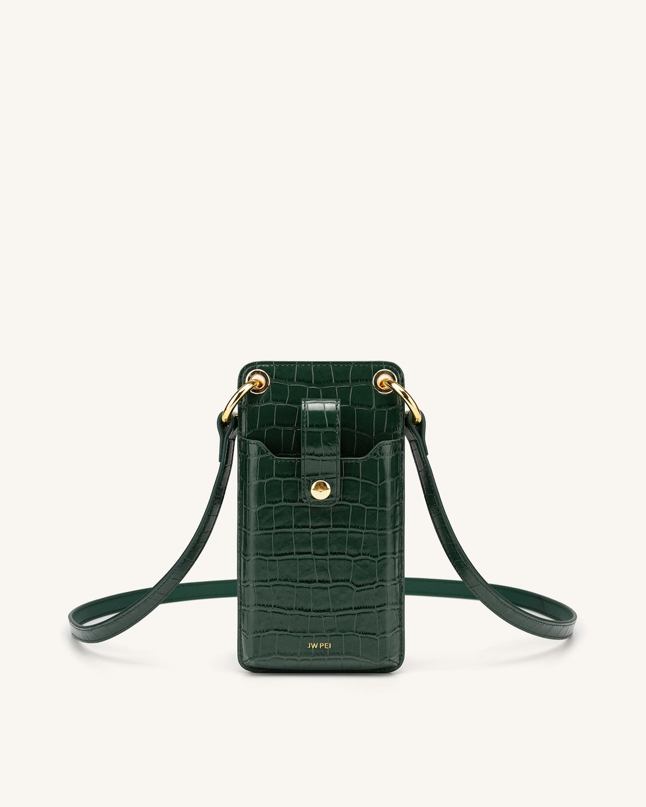 Quinn Phone Borsa - Dark Verde Cocco