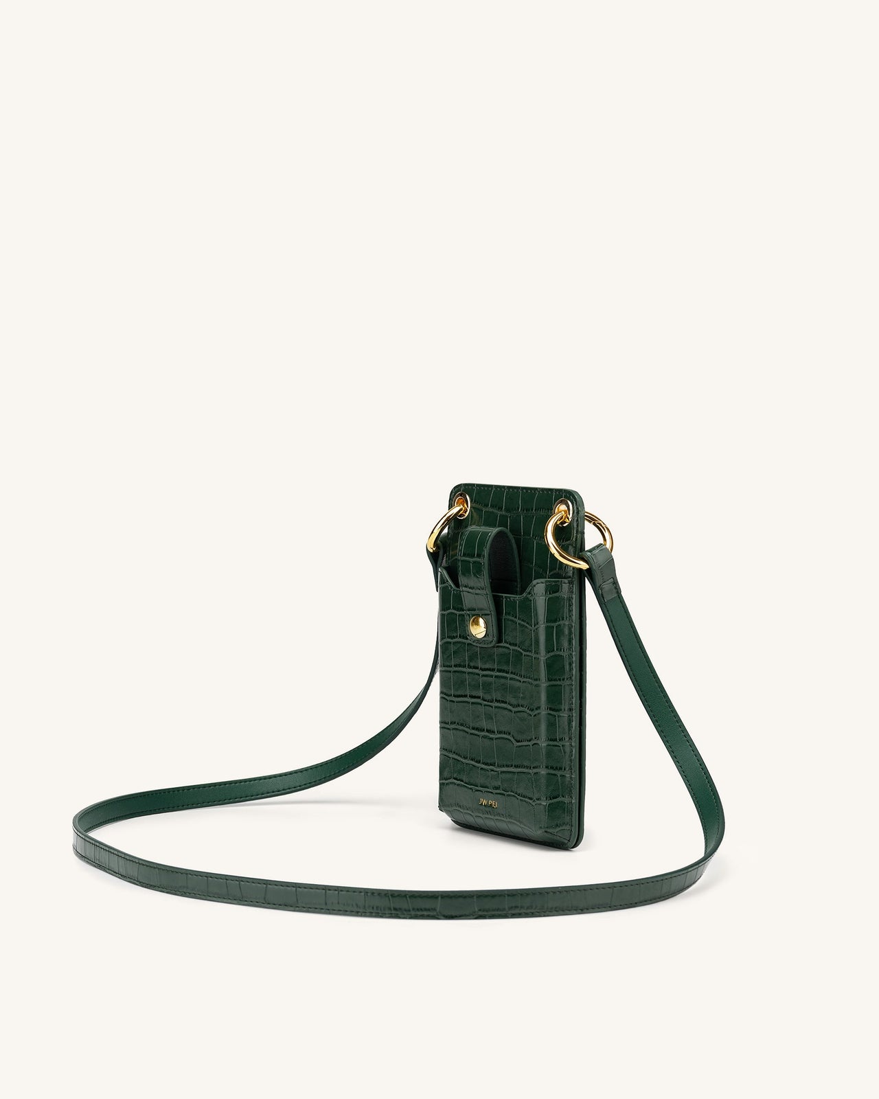 Quinn Phone Borsa - Dark Verde Cocco