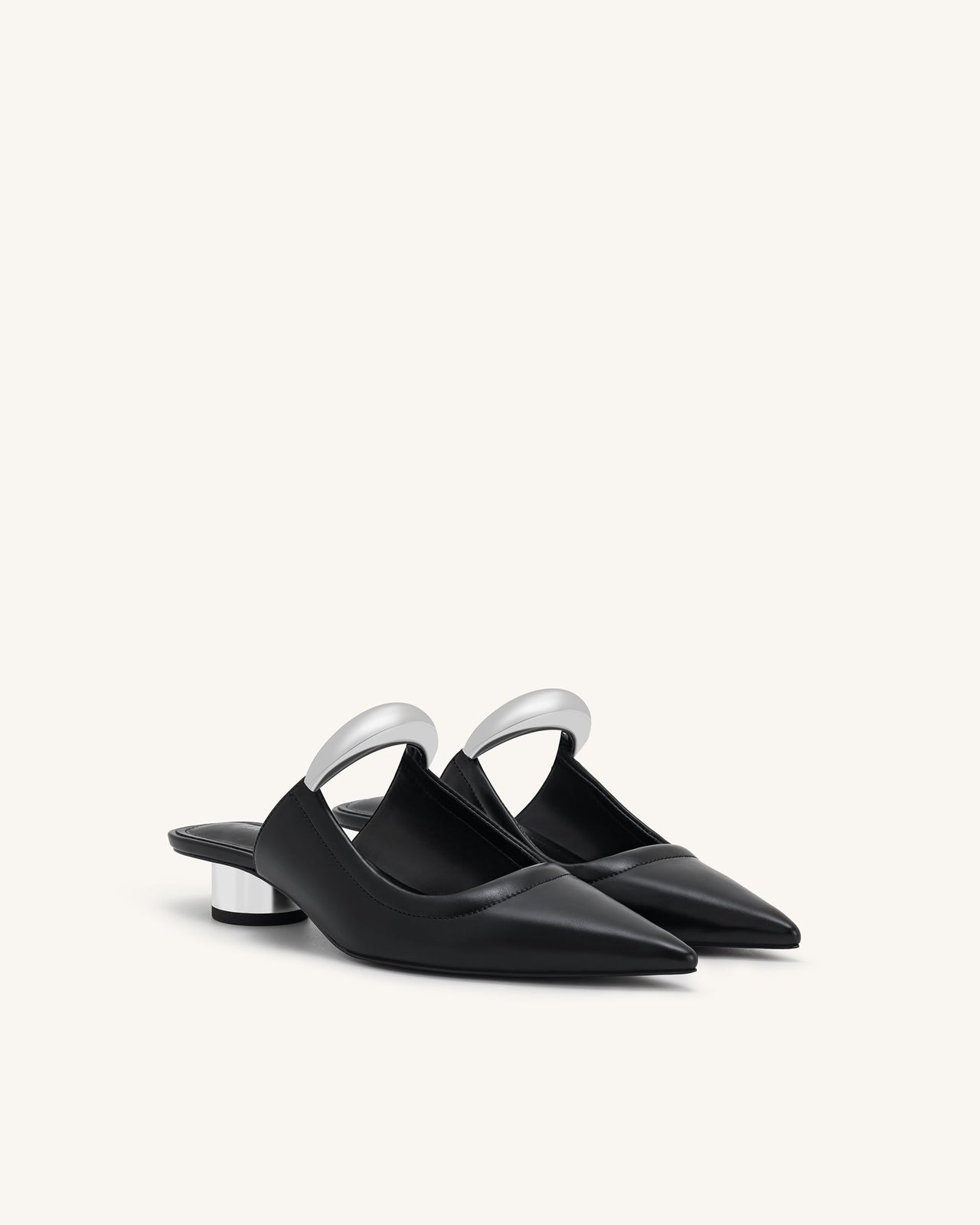 Sabot Helena traforati - Nero