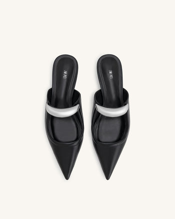 Sabot Helena traforati - Nero