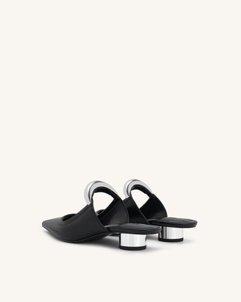Sabot Helena traforati - Nero
