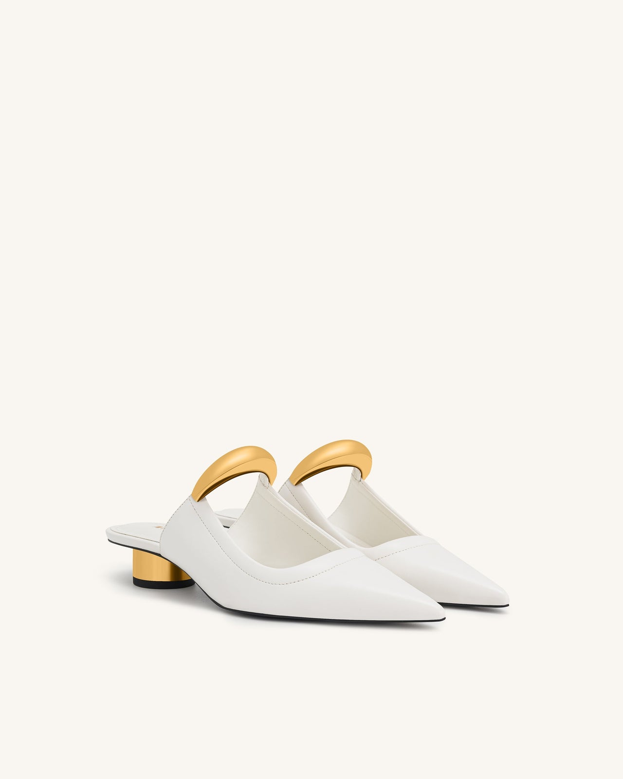 Sabot Helena traforati - Bianco