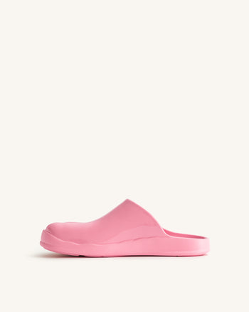 Hayley Mule Piatte a Punta - Rosa