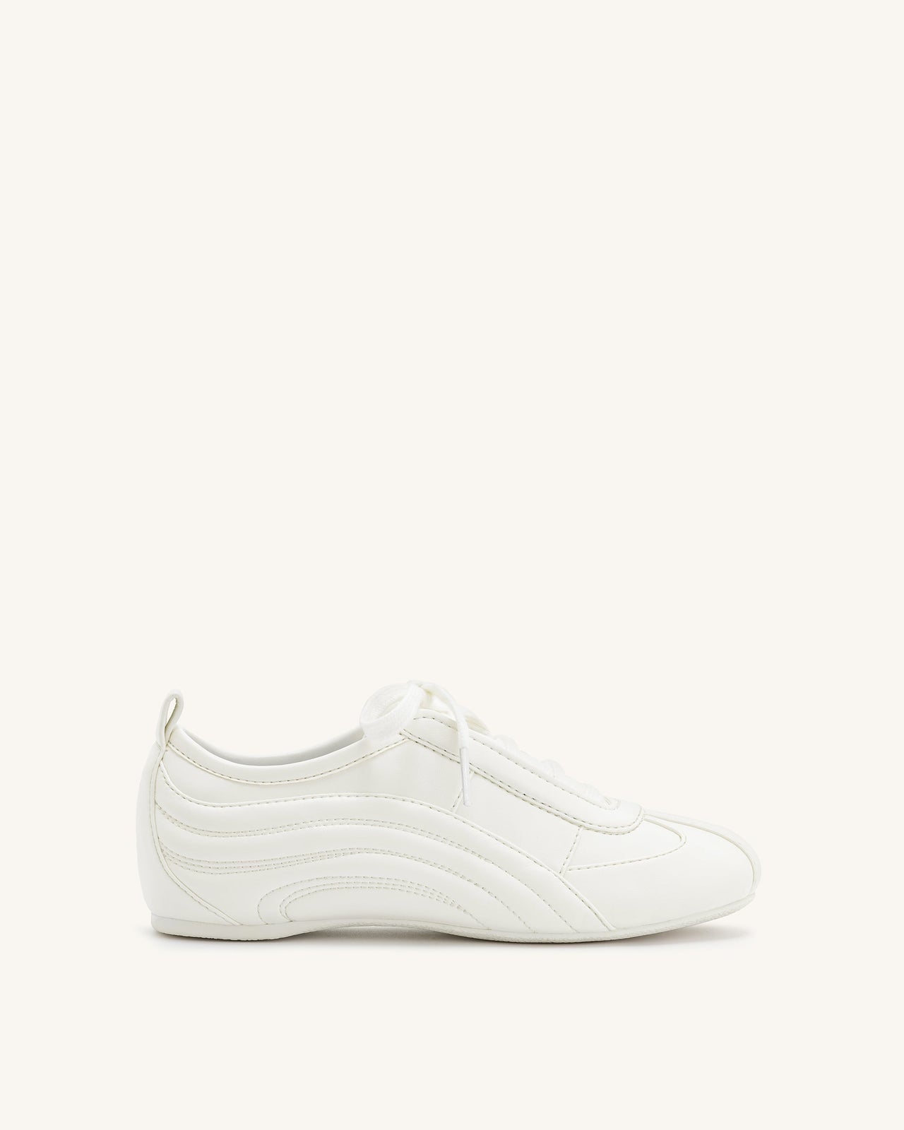 Sneakers lucide e slanciate Ferne - Bianco