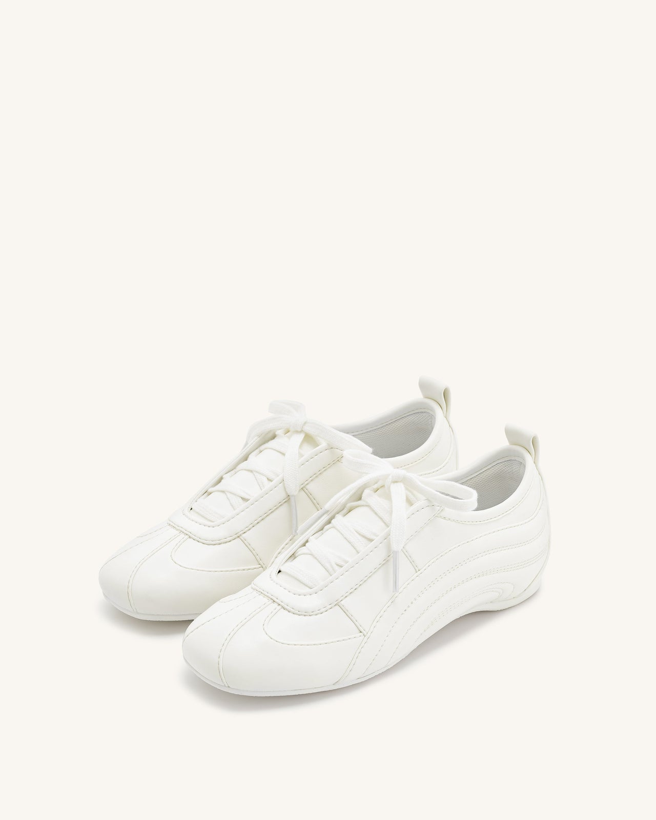 Sneakers lucide e slanciate Ferne - Bianco