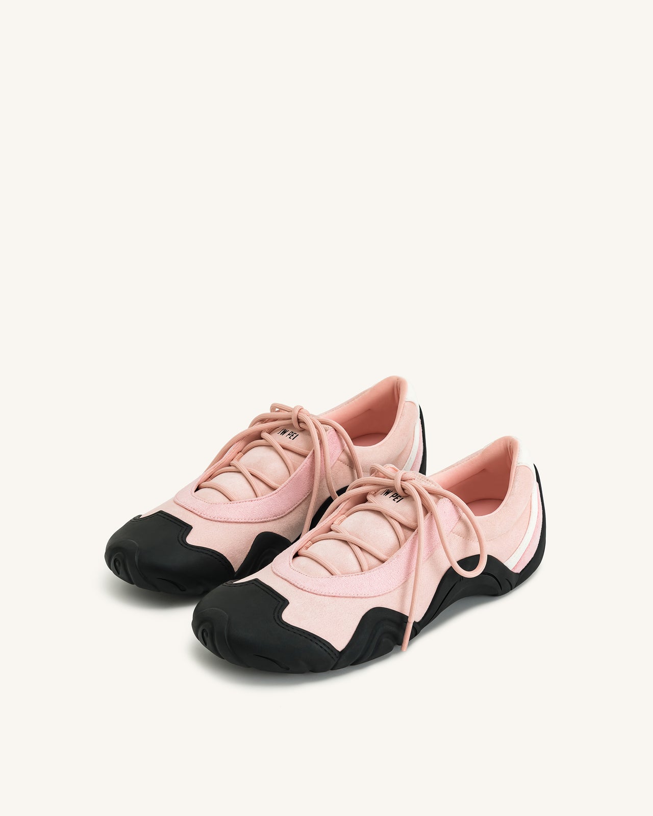 Caitlin Sneakers Ballerina con Lacci - Rosa