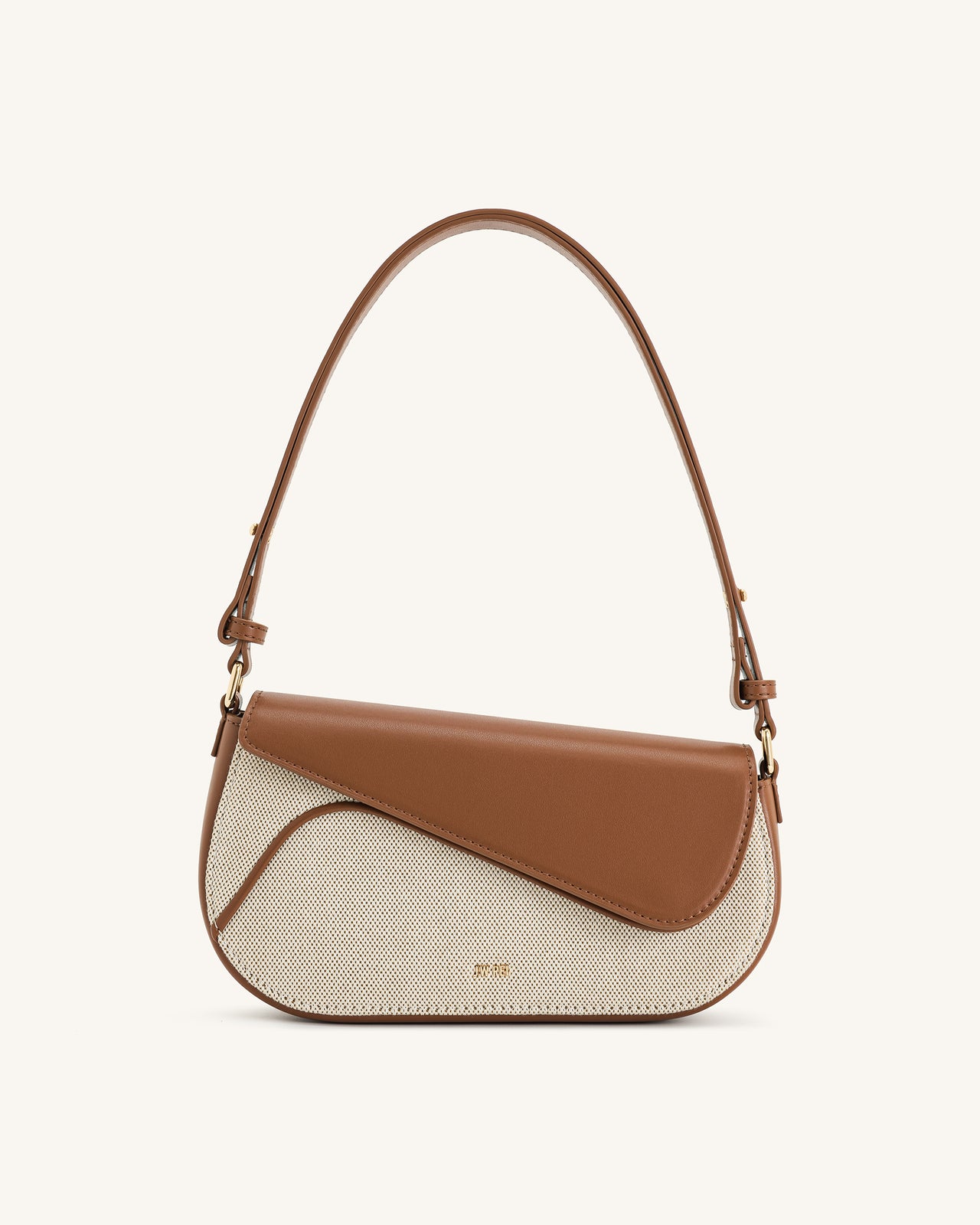 Addisyn Borsa a Spalla - Tela Marrone