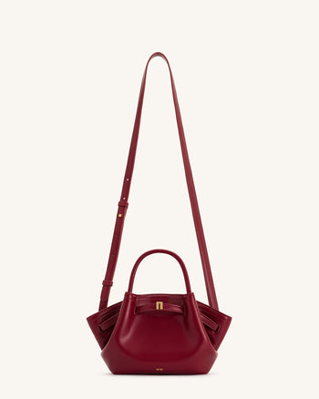 Hana Mini Borsa Tote - Bordeaux