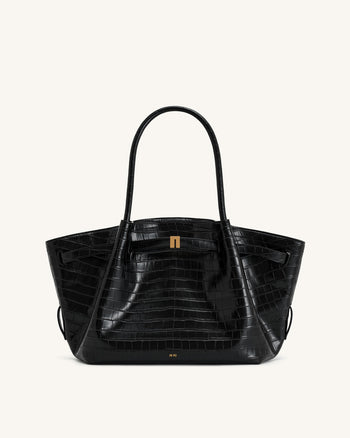 Hana Borsa Media a Tracolla - Crocco Nero