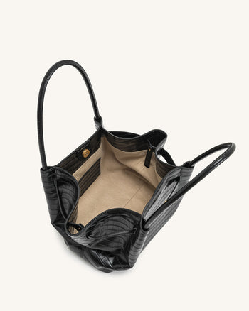 Hana Borsa Media a Tracolla - Crocco Nero