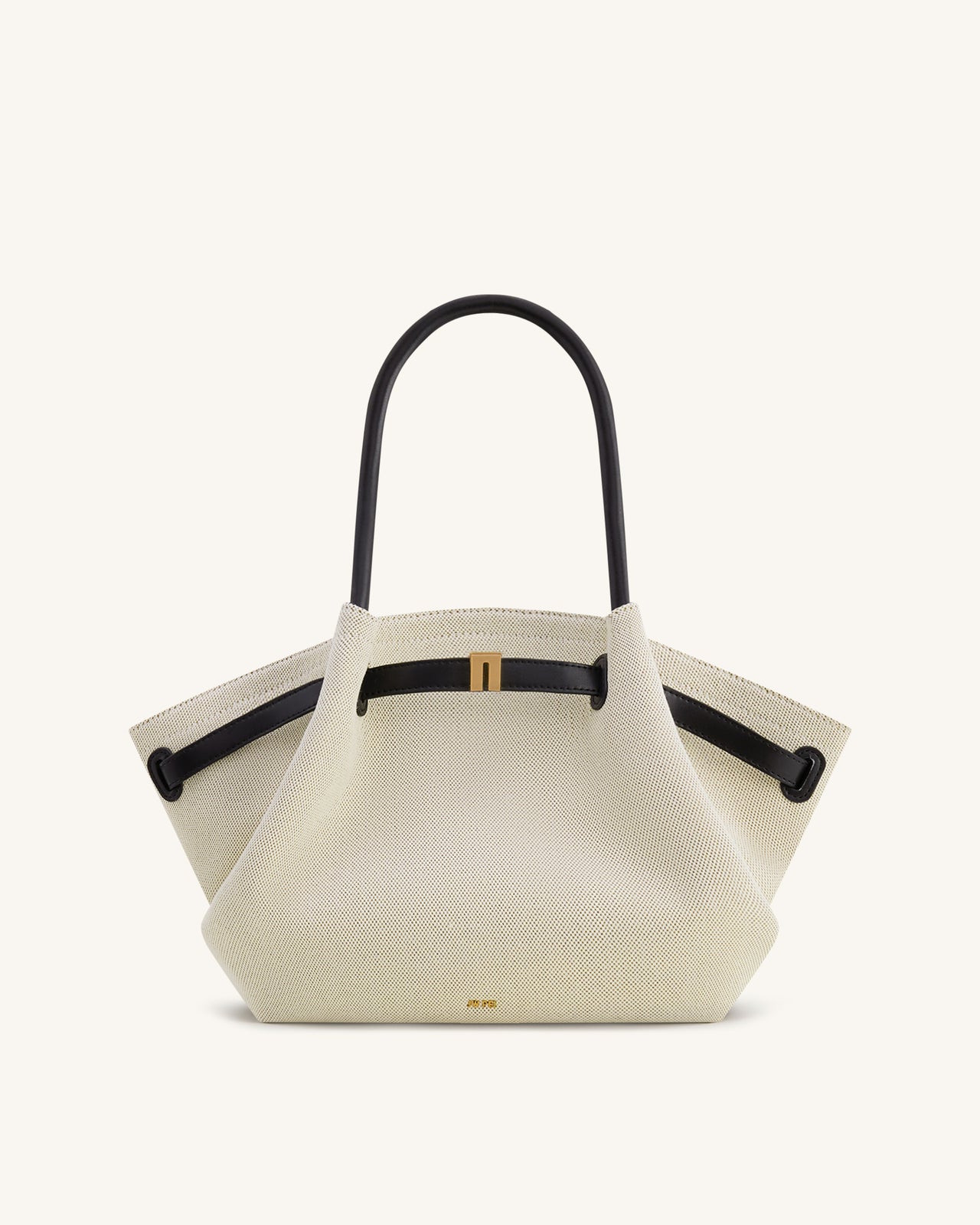 Hana Borsa Tote Media - Tela Nera