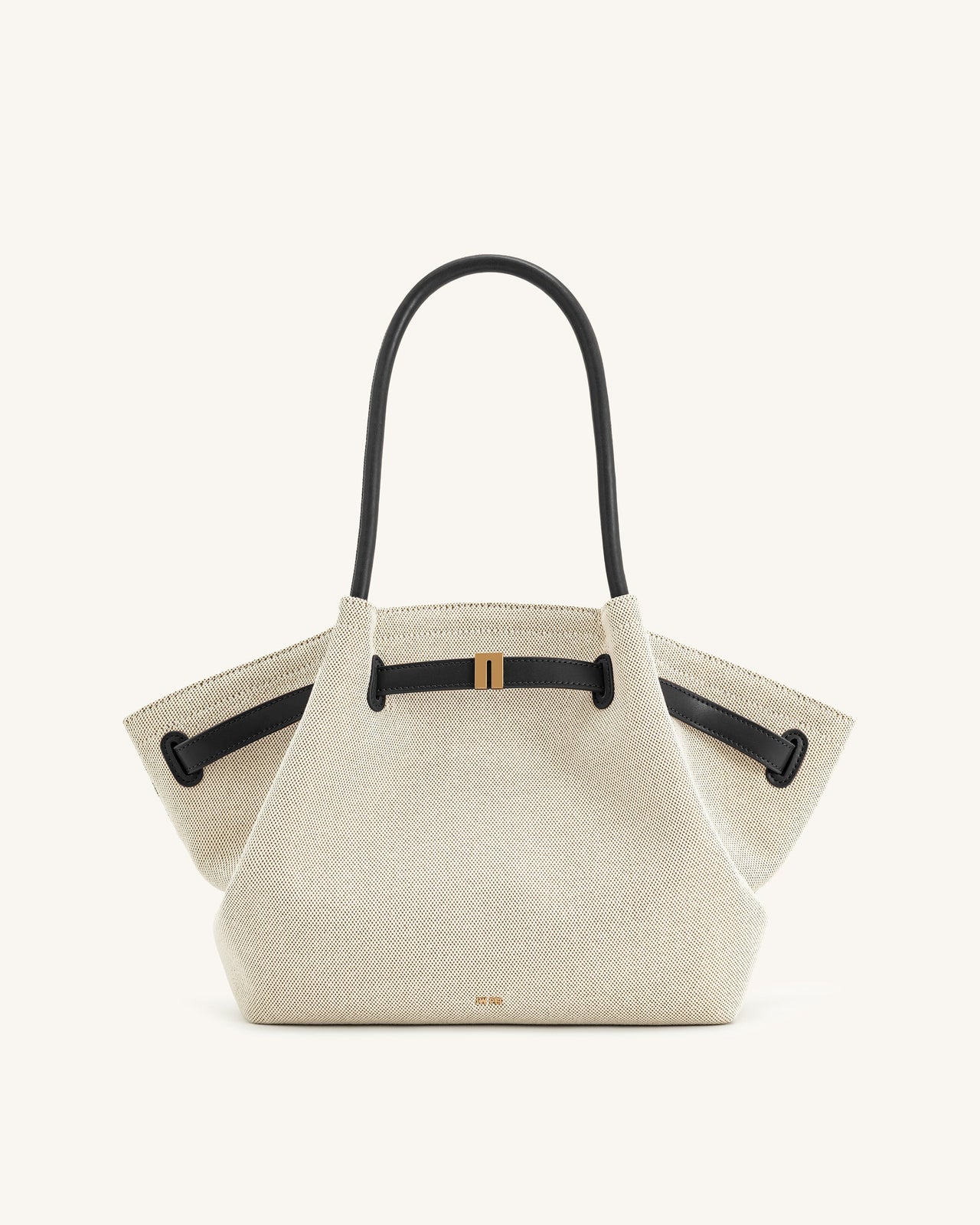 Hana Borsa Tote Media - Tela Nera