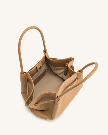 Hana Borsa Media a Tracolla - Colore Latte