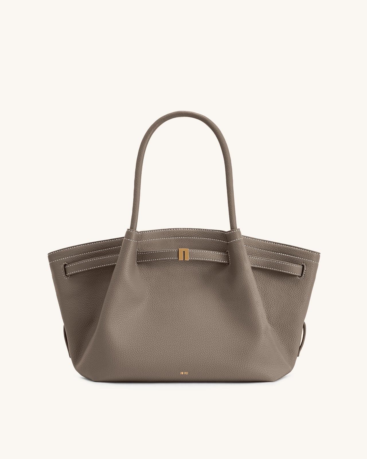 Hana Borsa Tote Media - Tortora