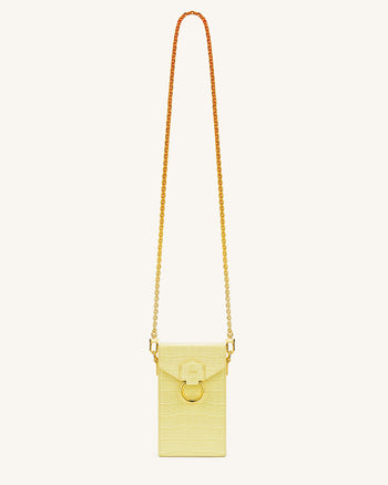 Lola Chain Phone Case - Giallo Chiara Cocco