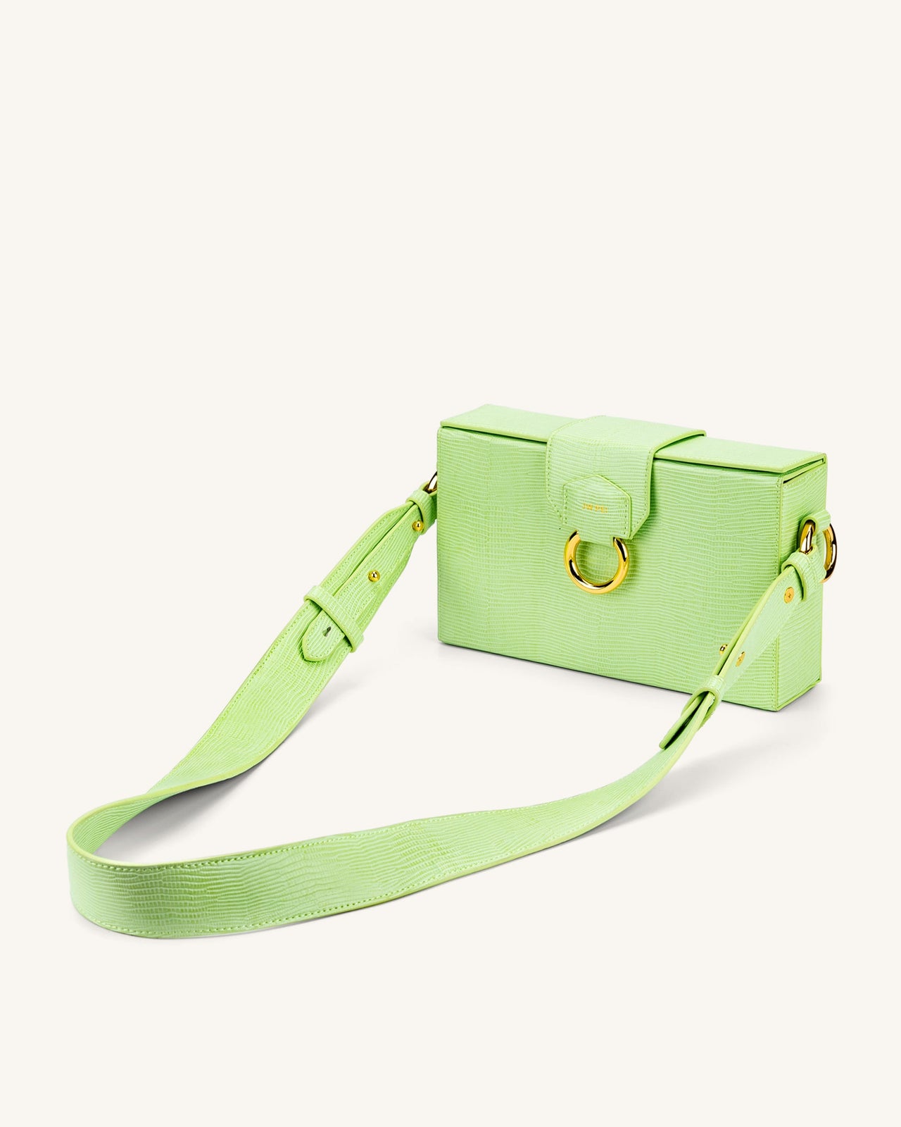 Grace Box Borsa - Lime Verde Lizard