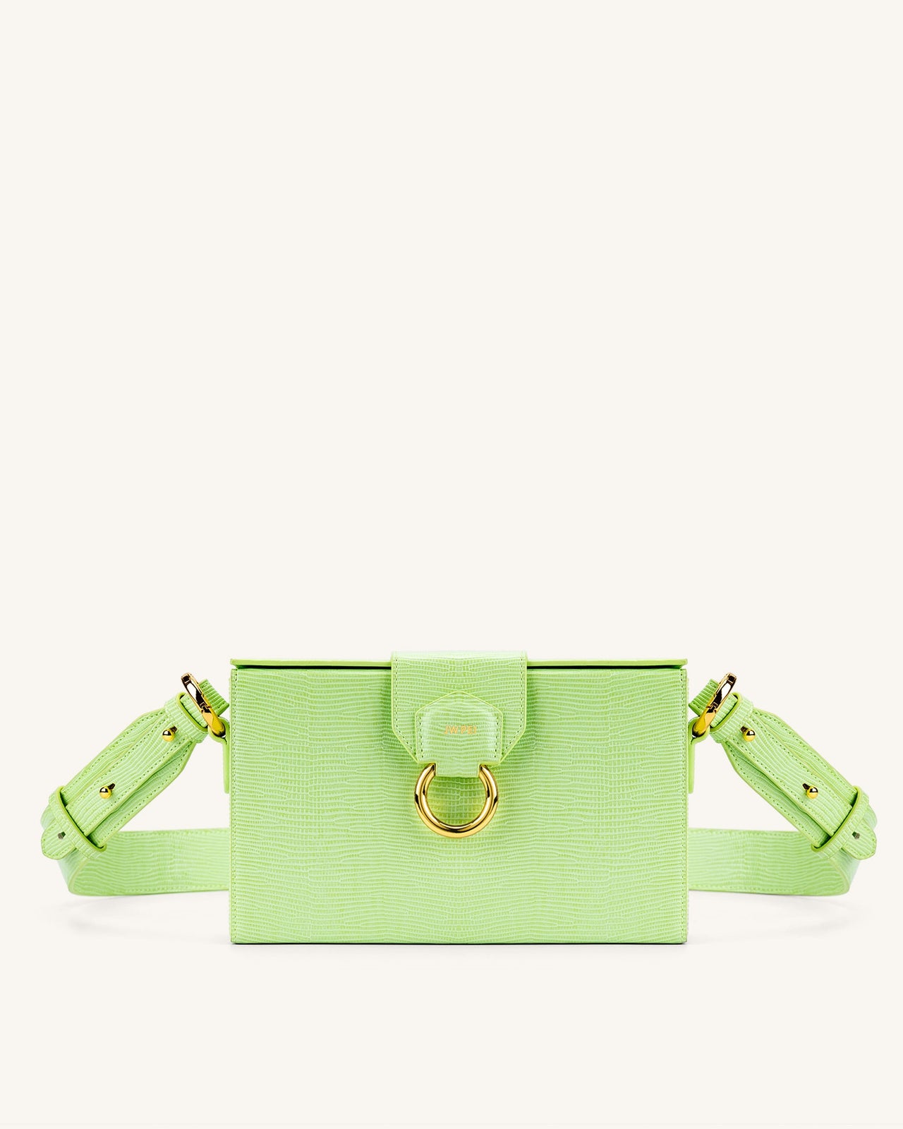 Grace Box Borsa - Lime Verde Lizard