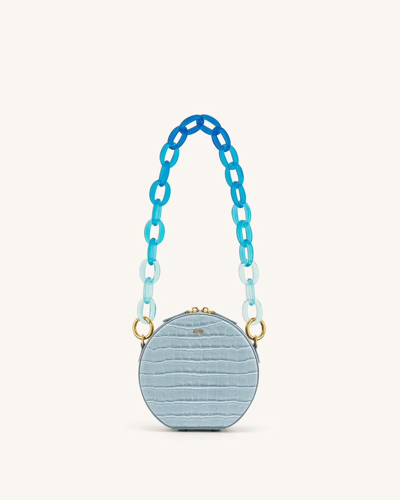 Mya Gradient Acrylic Chain Spalla - Blu