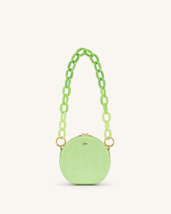 Mya Gradient Acrylic Chain Spalla - Verde