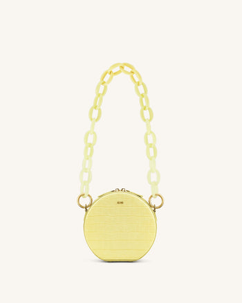 Mya Gradient Acrylic Chain Spalla - Giallo