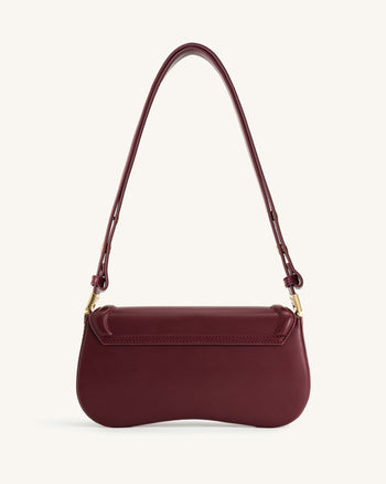 Borsa a tracolla Joy - Rosso scuro