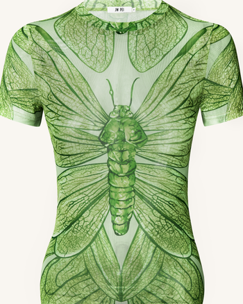 Libellula Contorno Mini Abito - Verde