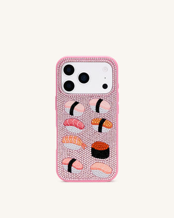 Custodia per telefono Sushi - Rosa multicolore