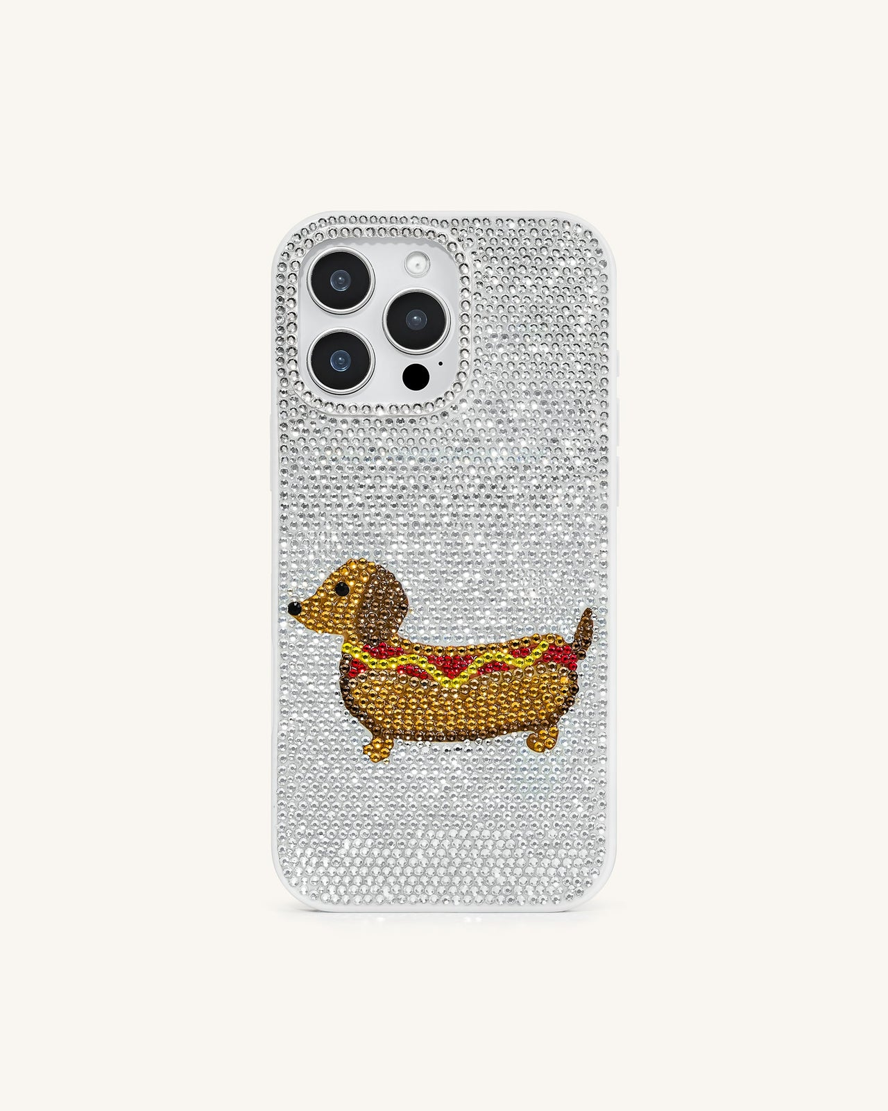 Custodia Hot Dog Bassotto - Bianco
