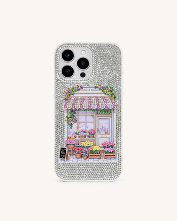 Ellie Custodia per telefono Floral Shoppe - Bianco multicolore