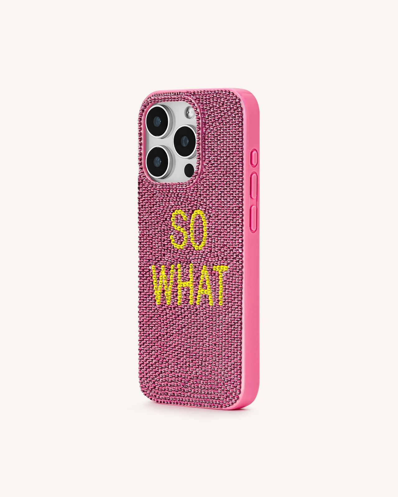 So What Custodia per Telefono con Strass - Rosa