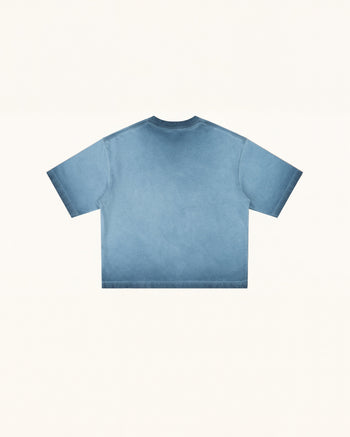 T-shirt The Angelic Dripping Crystal Wings - Acid Blue