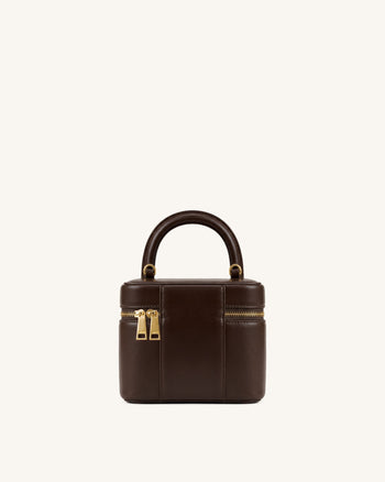 Cosima Beauty case - Marrone cioccolato
