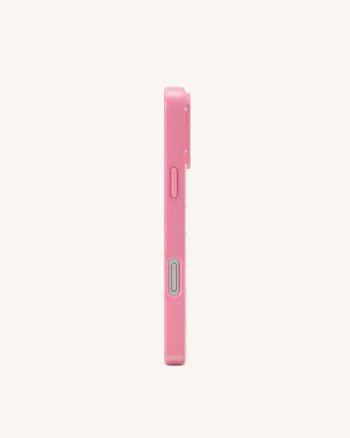Cover per telefono con motivo a cuori rosa - Rosa