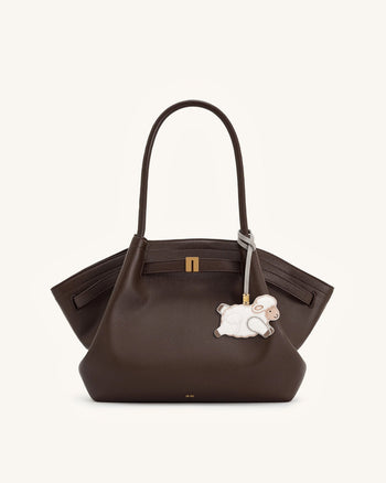 Charm per borsa pecorella - Bianco