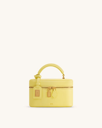 Cleo Borsa a mano a scatola - Giallo