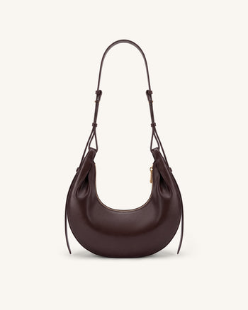 Sharon Borsa a tracolla Crescent - Marrone scuro