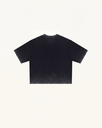 T-shirt grafica The Crystal Strawberry - Nero slavato