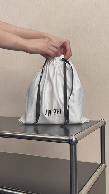 Elise Borsa a Mano - Bianco Coccodrillo