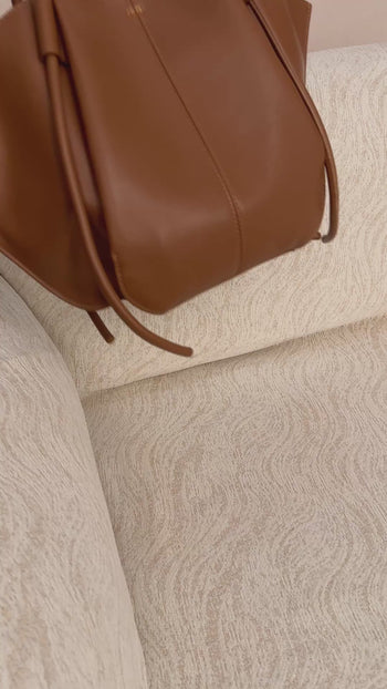 Nala Borsa Tote Ampia - Marrone Argilla