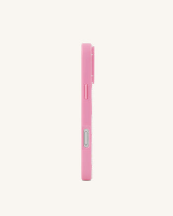 Cover per telefono con motivo a cuori rosa - Rosa