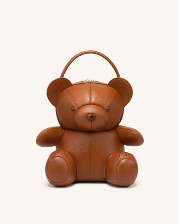Teddy Borsa a tracolla a forma di orsetto - Marrone