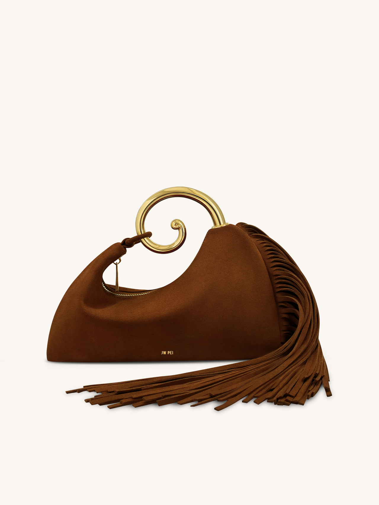 Cleo Borsa con Manico Superiore a Forma di Scatola - Bianco Croc