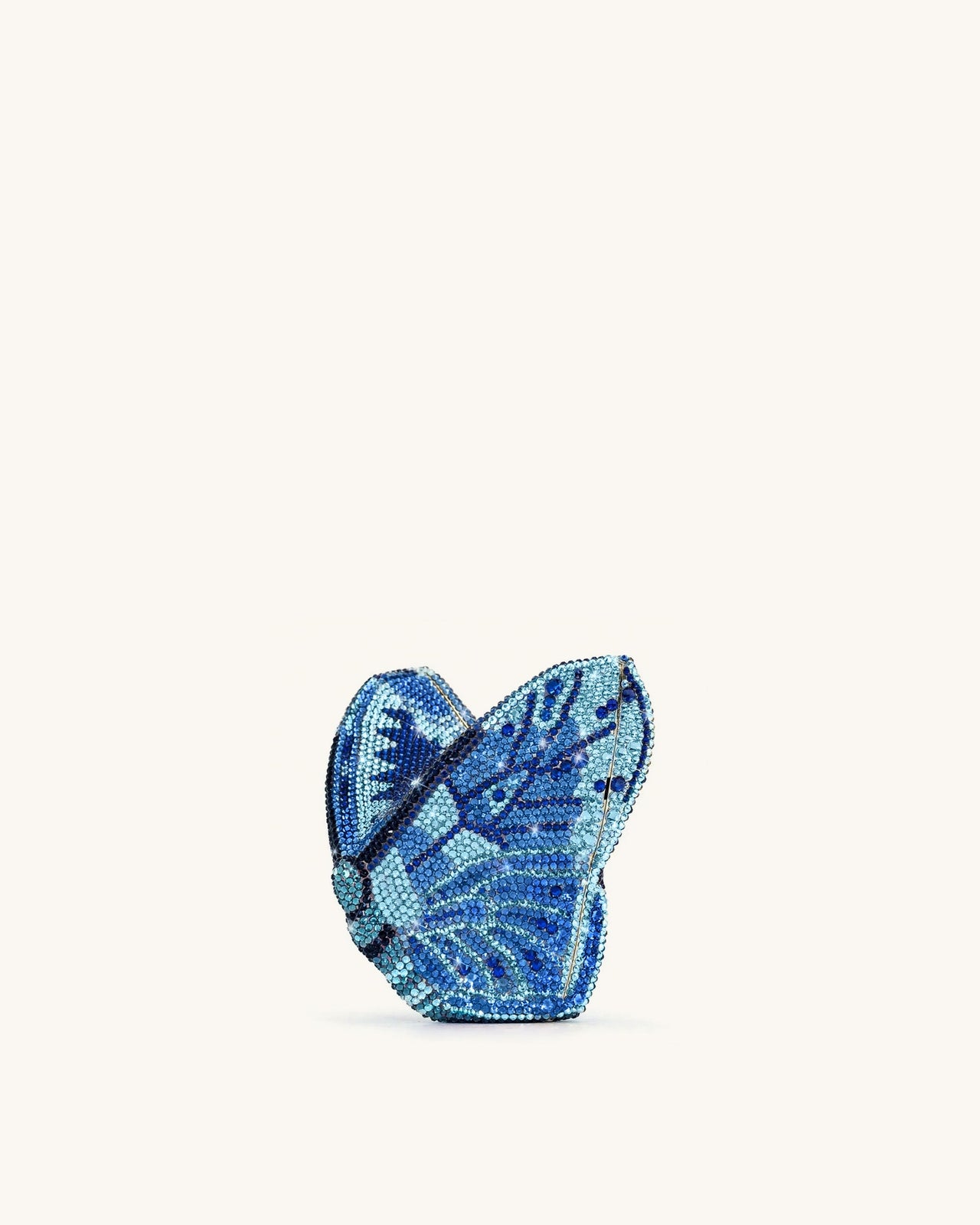Paisley Pochette farfalla cristallo - Blu