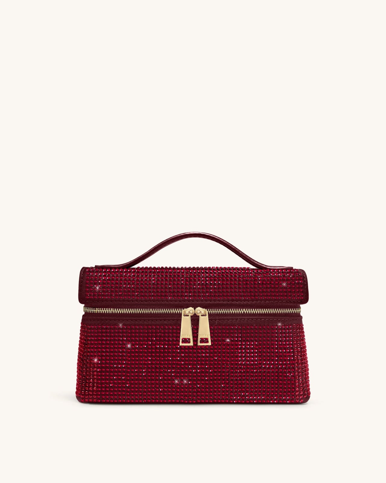Thea Borsa a Mano in Cristallo Artificiale - Rosso