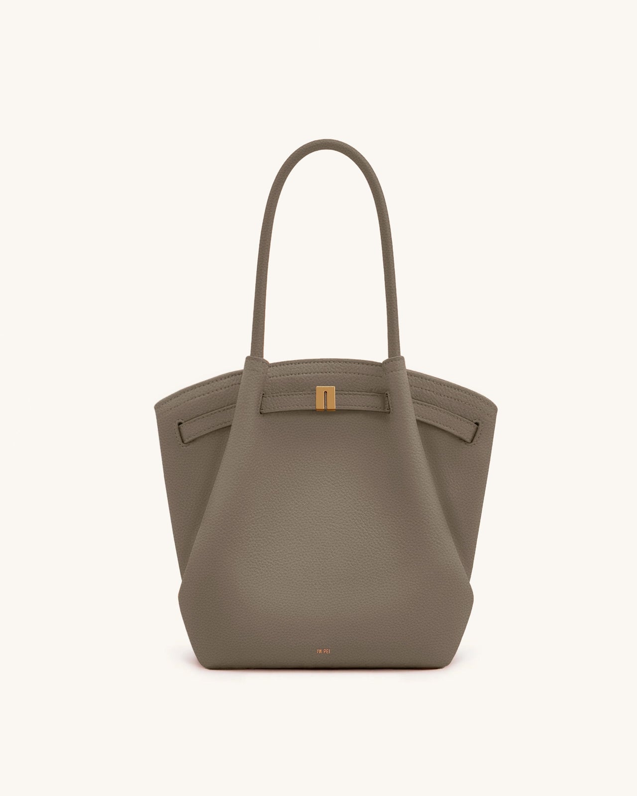 Hana Borsa Tote a Colonna - Tortora